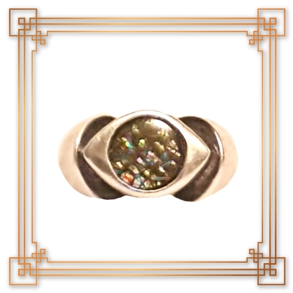 ●sale●Ammolite Ring - Picture 1 of 15